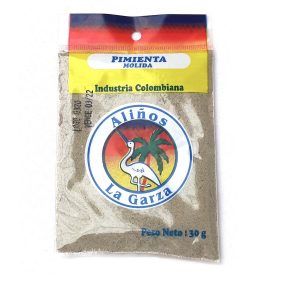 Pimienta Molida Aliños La Garza
