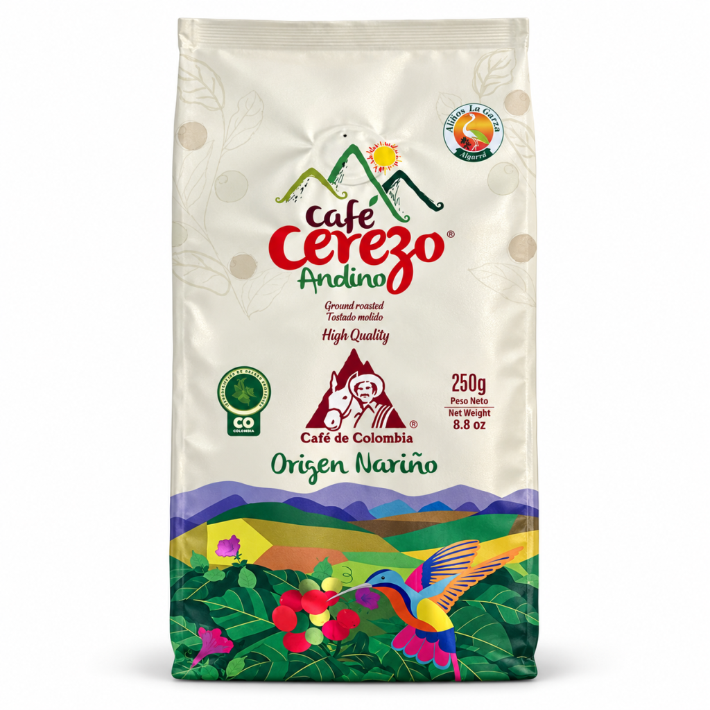 Café Blend Cerezo Andino molido de 250 g